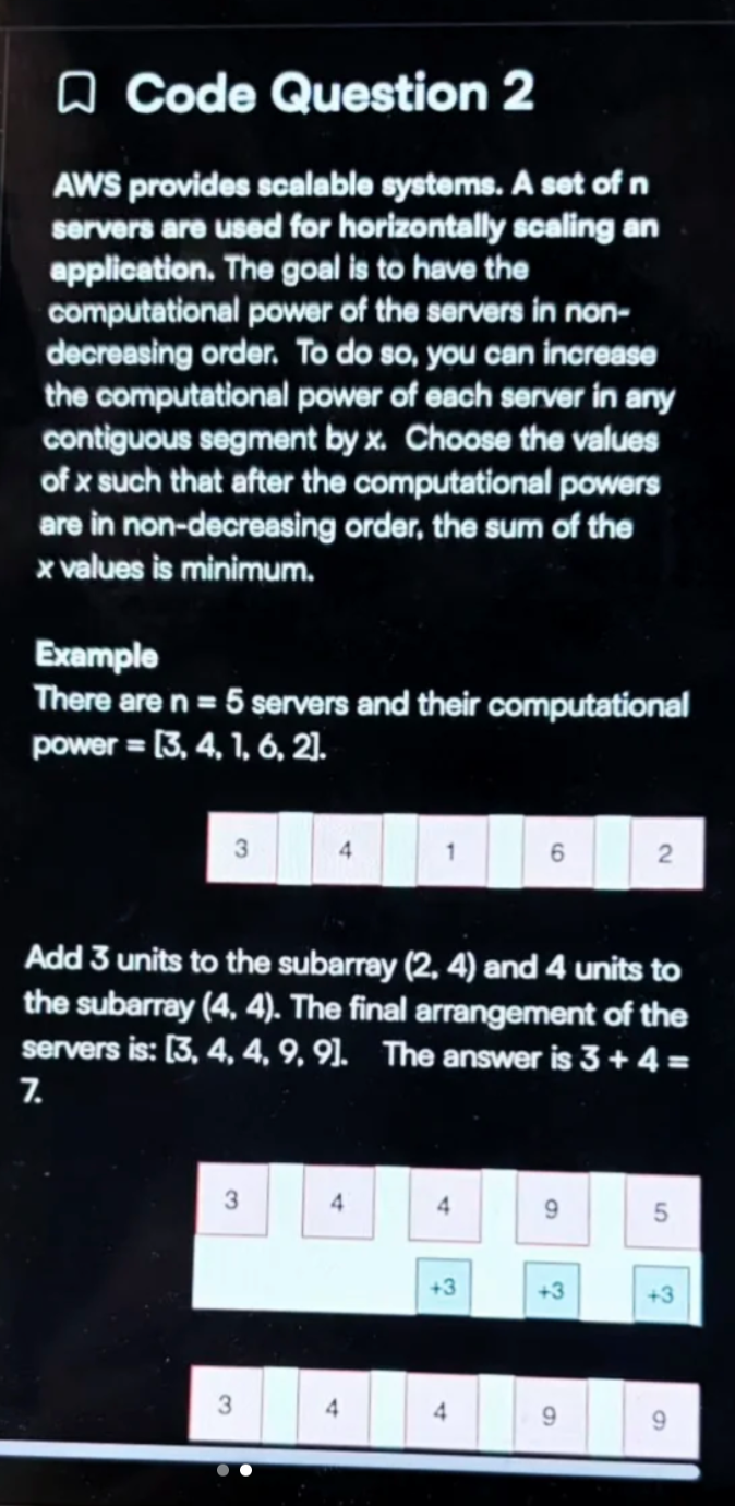 Amazon OA T1 循環購物題目