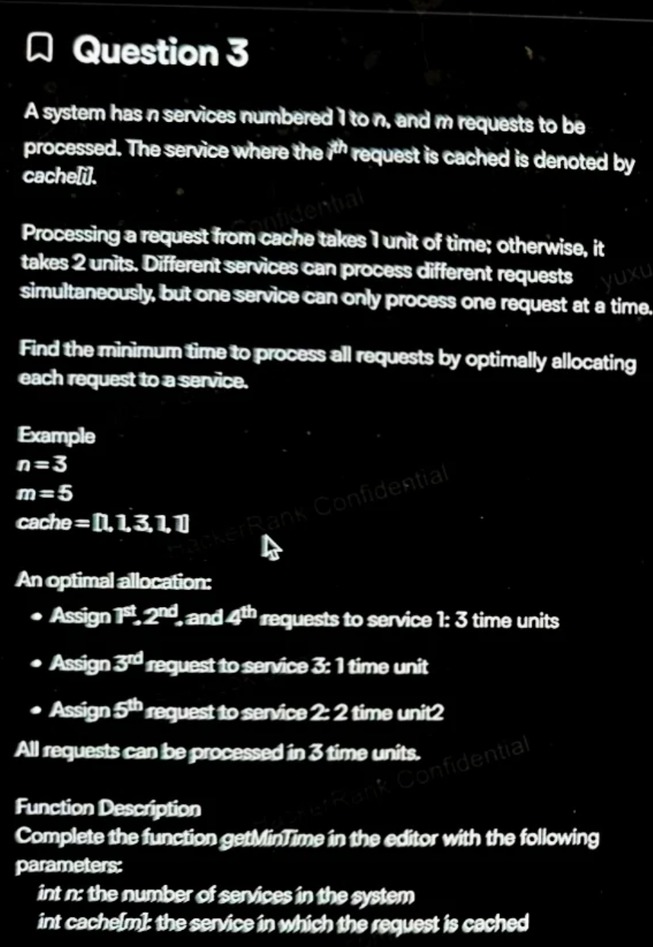 Citadel OA Question 2