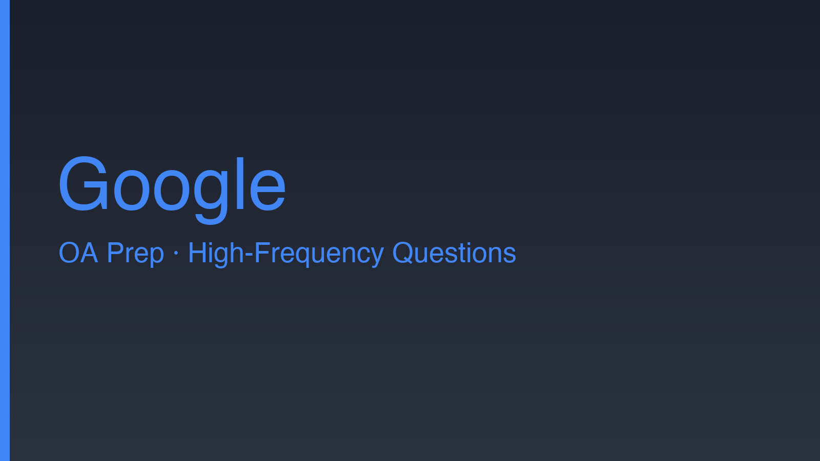 Google NG: Subarray Sum Mod k Check (Prefix-Sum Remainder)